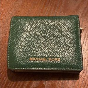 Michael Kors Dark Green Wallet